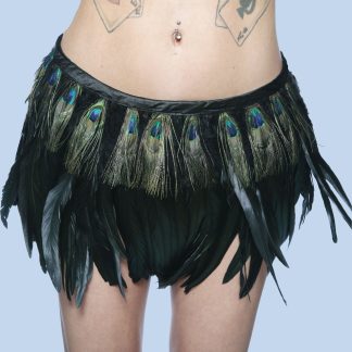 Large Peacock Feather Skirt product image