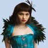 Turquoise Short Cape product image